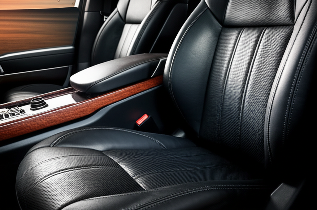 Réparation Sellerie Cuir Range Rover - Après